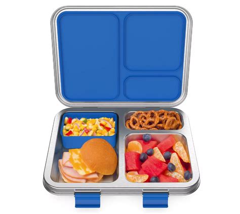 steel boxes for kids|Bentgo Kids Stainless Steel Lunch Box.